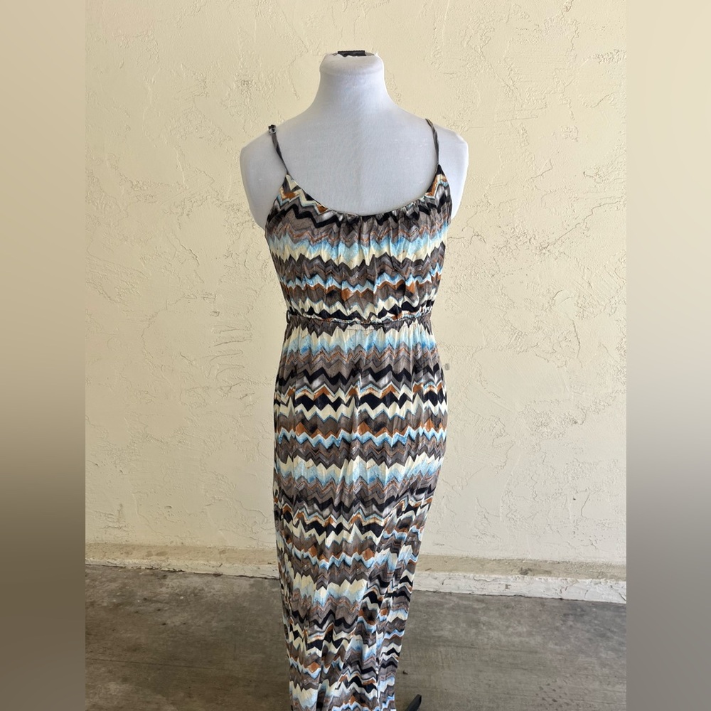 Quiksilver Multicolor Chevron Maxi Dress